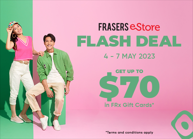 May-Hem Rewards: Score $70 on Frasers eStore!